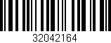 Código de barras (EAN, GTIN, SKU, ISBN): '32042164'
