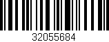 Código de barras (EAN, GTIN, SKU, ISBN): '32055684'