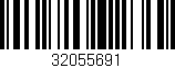 Código de barras (EAN, GTIN, SKU, ISBN): '32055691'