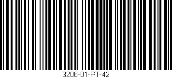Código de barras (EAN, GTIN, SKU, ISBN): '3206-01-PT-42'