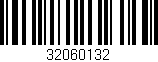 Código de barras (EAN, GTIN, SKU, ISBN): '32060132'