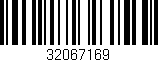 Código de barras (EAN, GTIN, SKU, ISBN): '32067169'