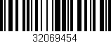 Código de barras (EAN, GTIN, SKU, ISBN): '32069454'