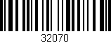 Código de barras (EAN, GTIN, SKU, ISBN): '32070'