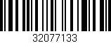 Código de barras (EAN, GTIN, SKU, ISBN): '32077133'
