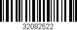 Código de barras (EAN, GTIN, SKU, ISBN): '32082522'