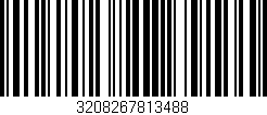Código de barras (EAN, GTIN, SKU, ISBN): '3208267813488'