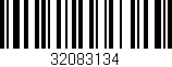 Código de barras (EAN, GTIN, SKU, ISBN): '32083134'