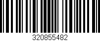 Código de barras (EAN, GTIN, SKU, ISBN): '320855482'