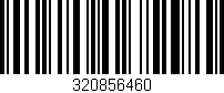 Código de barras (EAN, GTIN, SKU, ISBN): '320856460'