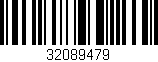 Código de barras (EAN, GTIN, SKU, ISBN): '32089479'