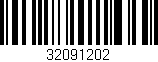 Código de barras (EAN, GTIN, SKU, ISBN): '32091202'
