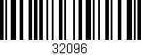 Código de barras (EAN, GTIN, SKU, ISBN): '32096'