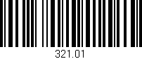 Código de barras (EAN, GTIN, SKU, ISBN): '321.01'