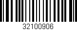 Código de barras (EAN, GTIN, SKU, ISBN): '32100906'