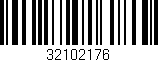 Código de barras (EAN, GTIN, SKU, ISBN): '32102176'
