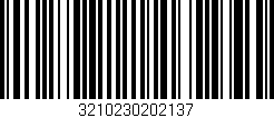 Código de barras (EAN, GTIN, SKU, ISBN): '3210230202137'