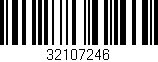 Código de barras (EAN, GTIN, SKU, ISBN): '32107246'