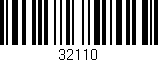 Código de barras (EAN, GTIN, SKU, ISBN): '32110'
