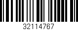 Código de barras (EAN, GTIN, SKU, ISBN): '32114767'