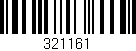 Código de barras (EAN, GTIN, SKU, ISBN): '321161'