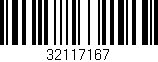 Código de barras (EAN, GTIN, SKU, ISBN): '32117167'