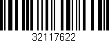 Código de barras (EAN, GTIN, SKU, ISBN): '32117622'