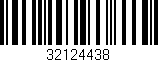 Código de barras (EAN, GTIN, SKU, ISBN): '32124438'