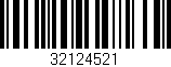 Código de barras (EAN, GTIN, SKU, ISBN): '32124521'