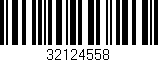Código de barras (EAN, GTIN, SKU, ISBN): '32124558'