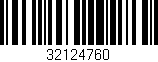 Código de barras (EAN, GTIN, SKU, ISBN): '32124760'