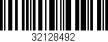 Código de barras (EAN, GTIN, SKU, ISBN): '32128492'
