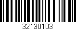 Código de barras (EAN, GTIN, SKU, ISBN): '32130103'