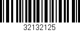 Código de barras (EAN, GTIN, SKU, ISBN): '32132125'