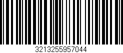 Código de barras (EAN, GTIN, SKU, ISBN): '3213255957044'