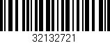 Código de barras (EAN, GTIN, SKU, ISBN): '32132721'