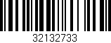 Código de barras (EAN, GTIN, SKU, ISBN): '32132733'
