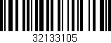 Código de barras (EAN, GTIN, SKU, ISBN): '32133105'