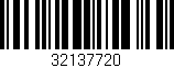 Código de barras (EAN, GTIN, SKU, ISBN): '32137720'
