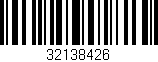 Código de barras (EAN, GTIN, SKU, ISBN): '32138426'