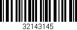 Código de barras (EAN, GTIN, SKU, ISBN): '32143145'
