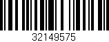 Código de barras (EAN, GTIN, SKU, ISBN): '32149575'