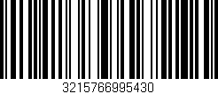 Código de barras (EAN, GTIN, SKU, ISBN): '3215766995430'