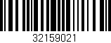Código de barras (EAN, GTIN, SKU, ISBN): '32159021'