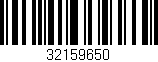 Código de barras (EAN, GTIN, SKU, ISBN): '32159650'
