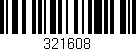 Código de barras (EAN, GTIN, SKU, ISBN): '321608'