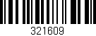 Código de barras (EAN, GTIN, SKU, ISBN): '321609'