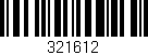 Código de barras (EAN, GTIN, SKU, ISBN): '321612'