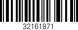 Código de barras (EAN, GTIN, SKU, ISBN): '32161871'
