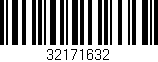 Código de barras (EAN, GTIN, SKU, ISBN): '32171632'